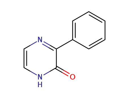 Molecular Structure of 2882-18-0 (2(1H)-Pyrazinone, 3-phenyl-)