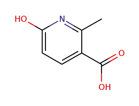 Molecular Structure of 66909-37-3 (6-HYDROXY-2-METHYLNICOTINIC ACID)
