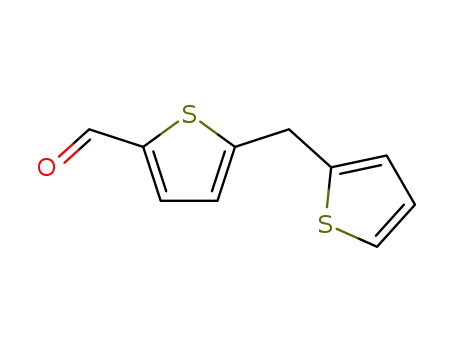 Molecular Structure of 35250-77-2 (5-(2-Thenyl)-2-thiophenecarboxaldehyde)