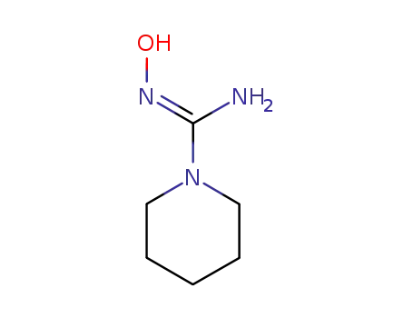 Molecular Structure of 29044-24-4 (N-(N-hydroxyamidino)piperidine)