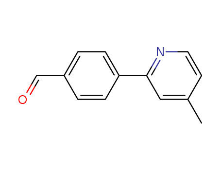 Benzaldehyde,4-(4-methyl-2-pyridinyl)-