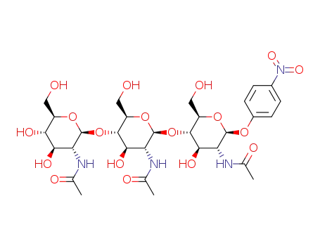 P-NITROPHENYL BETA-D-N,N',N''-TRIACETYLCHITOTRIOSE