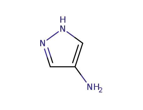 Molecular Structure of 28466-26-4 (1H-PYRAZOL-4-YLAMINE)