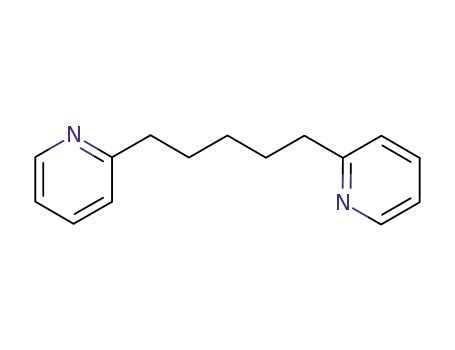 Molecular Structure of 30561-90-1 (Pyridine, 2,2'-(1,5-pentanediyl)bis-)