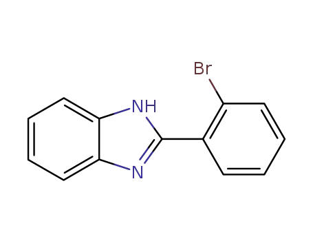 Molecular Structure of 13275-42-8 (2-(2-BROMOPHENYL)-1H-BENZIMIDAZOLE)