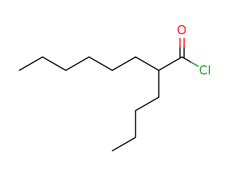 Molecular Structure of 100246-69-3 (Octanoyl chloride, 2-butyl-)