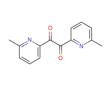 Molecular Structure of 6630-11-1 (Bis(6-methyl-2-pyridyl) diketone)