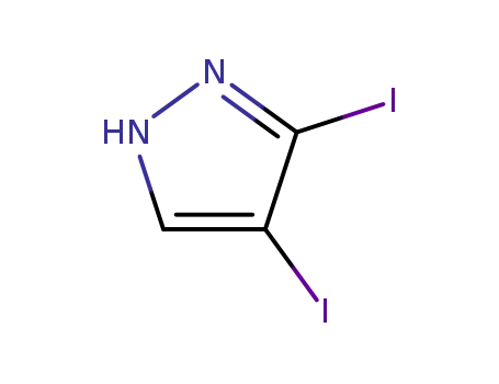 3,4-Diiodopyrazole cas  6645-70-1