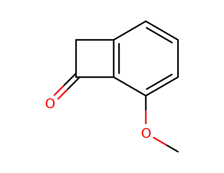 Molecular Structure of 66947-60-2 (Bicyclo[4.2.0]octa-1,3,5-trien-7-one, 5-methoxy-)