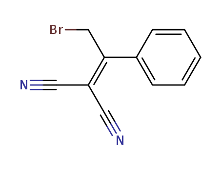 Propanedinitrile, (2-bromo-1-phenylethylidene)-