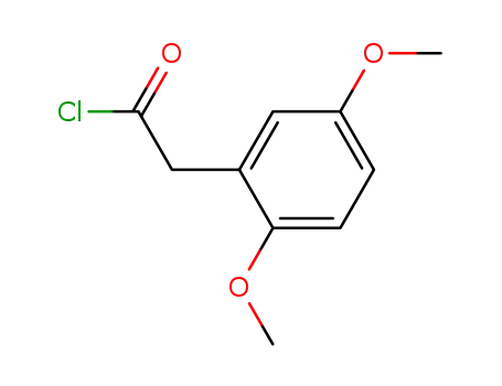 Molecular Structure of 52711-92-9 ((2,5-DIMETHOXYPHENYL)ACETYL CHLORIDE)