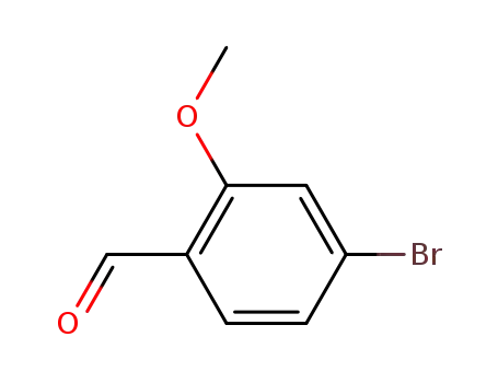 Molecular Structure of 43192-33-2 (4-Bromo-2-methoxybenzaldehyde)