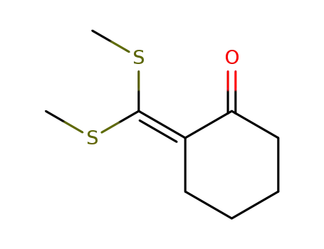 Cyclohexanone, 2-[bis(methylthio)methylene]-