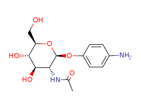 b-D-Glucopyranoside, 4-aminophenyl2-(acetylamino)-2-deoxy-