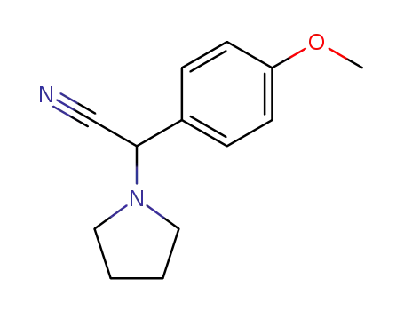 1-Pyrrolidineacetonitrile,a-(4-methoxyphenyl)- cas  15190-12-2