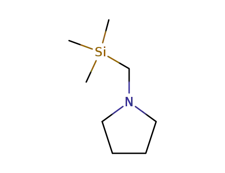 Pyrrolidine,1-[(trimethylsilyl)methyl]- cas  54600-29-2