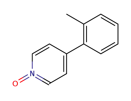 Pyridine, 4-(2-methylphenyl)-, 1-oxide