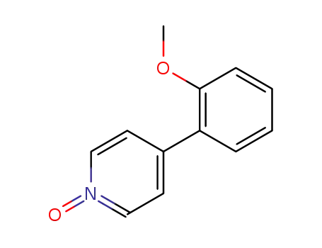 Pyridine, 4-(2-methoxyphenyl)-, 1-oxide