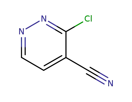 Molecular Structure of 1445-56-3 (3-Chloropyridazine-4-carbonitrile)