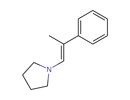 Pyrrolidine, 1-(2-phenyl-1-propenyl)-, (E)-