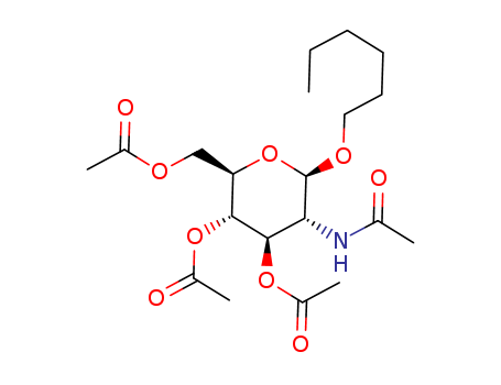 HEXYL 2-ACETAMIDO-3,4,6-TRI-O-ACETYL-2-DEOXY-BETA-D-GLUCOPYRANOSIDE
