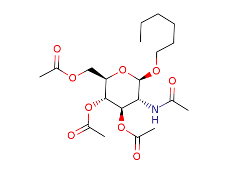 HEXYL 2-ACETAMIDO-3,4,6-TRI-O-ACETYL-2-DEOXY-BETA-D-GLUCOPYRANOSIDE