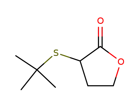 2(3H)-Furanone, 3-[(1,1-dimethylethyl)thio]dihydro-