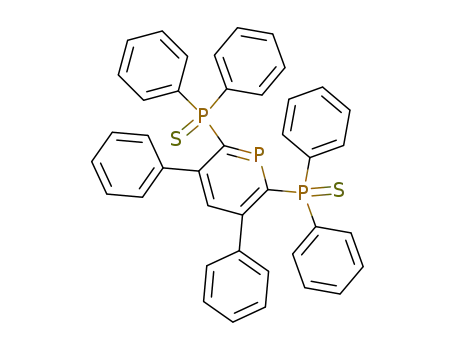 Phosphorin, 2,6-bis(diphenylphosphinothioyl)-3,5-diphenyl-
