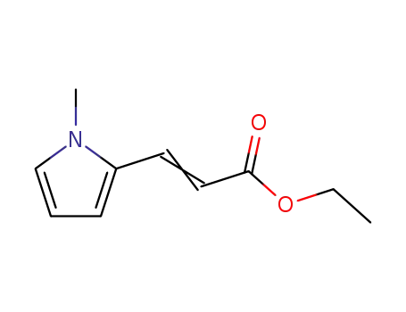 2-Propenoic acid, 3-(1-methyl-1H-pyrrol-2-yl)-, ethyl ester