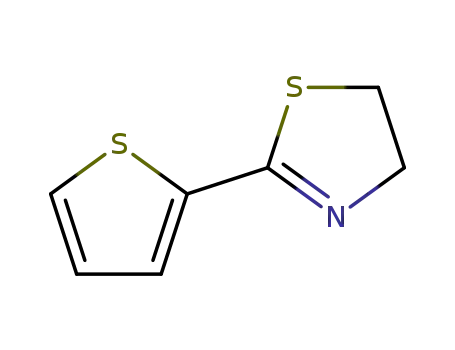 Molecular Structure of 60705-34-2 (Thiazole, 4,5-dihydro-2-(2-thienyl)-)