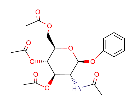 Phenyl 2-acetamido-3,4,6-tri-O-acetyl-2-deoxy-beta-D-glucopyranoside