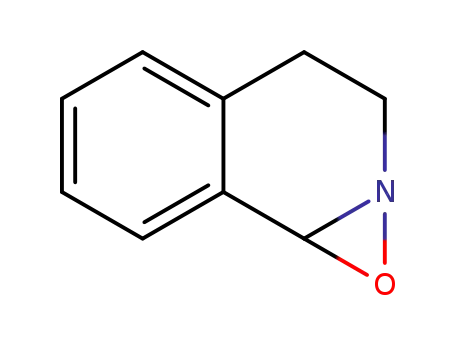 Molecular Structure of 42429-63-0 (3H-Oxazirino[3,2-a]isoquinoline, 4,8b-dihydro-)