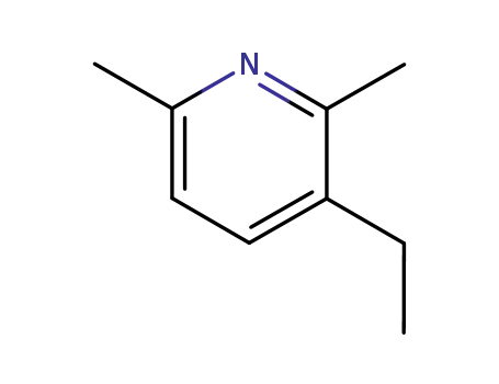 Molecular Structure of 23580-52-1 (2,6-Dimethyl-3-ethylpyridine)