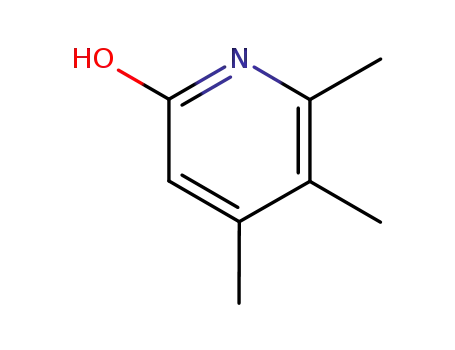 Molecular Structure of 76621-35-7 (2(1H)-Pyridinone, 4,5,6-trimethyl-)