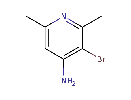 3-브로모-2,6-디메틸피리딘-4-아민