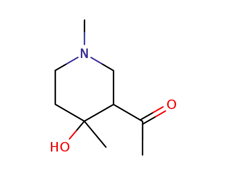 1-(4-HYDROXY-1,4-디메틸-피페리딘-3-YL)-에타논