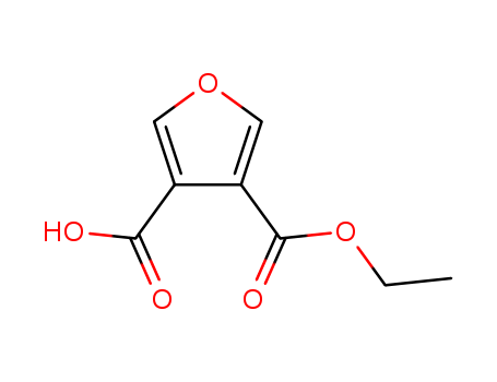 3,4-Furandicarboxylicacid, 3-ethyl ester cas  34501-80-9