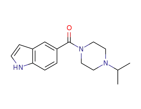 Methanone, 1H-indol-5-yl[4-(1-methylethyl)-1-piperazinyl]-