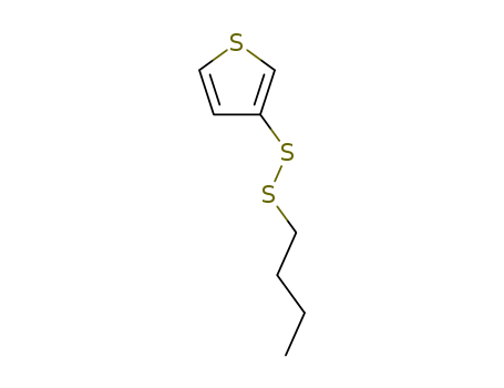 Thiophene, 3-(butyldithio)-