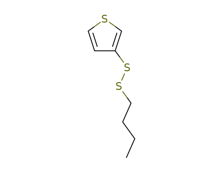 Thiophene, 3-(butyldithio)-