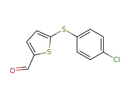 5-[(4-클로로페닐)설파닐]-2-티오펜카발데하이드