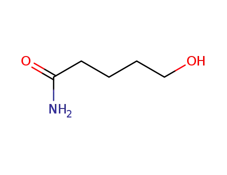 Molecular Structure of 29686-12-2 (5-HYDROXYVALERAMIDE)