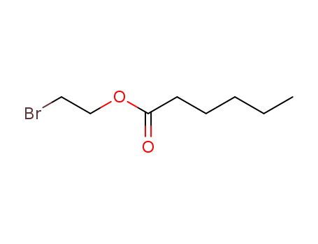 Molecular Structure of 6282-52-6 (2-bromoethyl hexanoate)