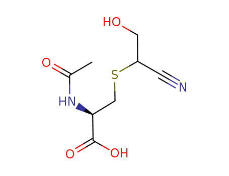 N-acetyl-S-(1-cyano-2-hydroxyethyl)cysteine