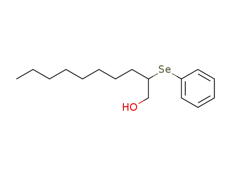 Molecular Structure of 69814-31-9 (1-Decanol, 2-(phenylseleno)-)