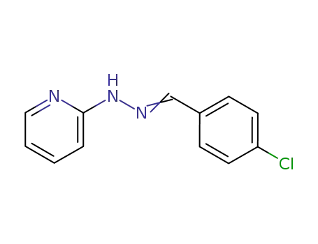 Benzaldehyde, 4-chloro-, 2-pyridinylhydrazone