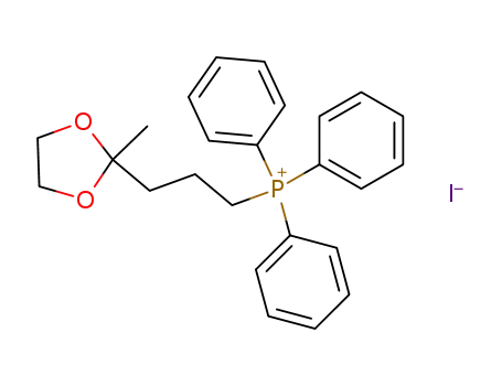 Phosphonium, [3-(2-methyl-1,3-dioxolan-2-yl)propyl]triphenyl-, iodide