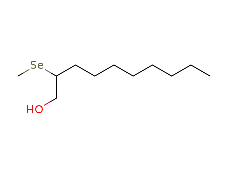 Molecular Structure of 67545-60-2 (1-Decanol, 2-(methylseleno)-)
