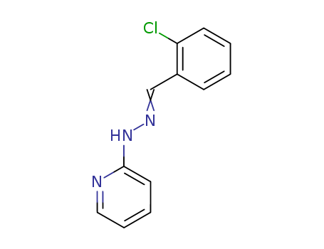 Benzaldehyde,2-chloro-, 2-(2-pyridinyl)hydrazone cas  2746-61-4