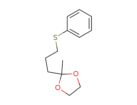 1,3-Dioxolane, 2-methyl-2-[3-(phenylthio)propyl]-